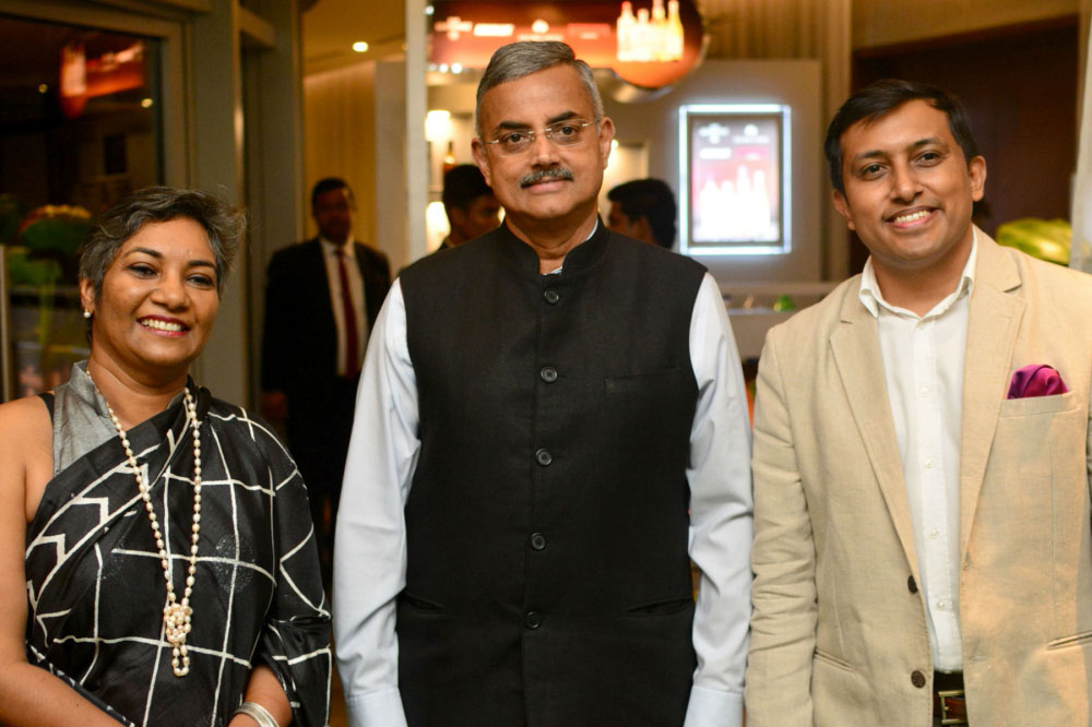 L to R: Ms. Sunela Jayawardena, Mr. Arun Pathak, Mr. Abhinav Pincha